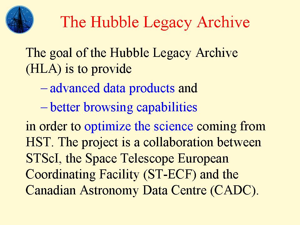 slide 2 of HLA presentation