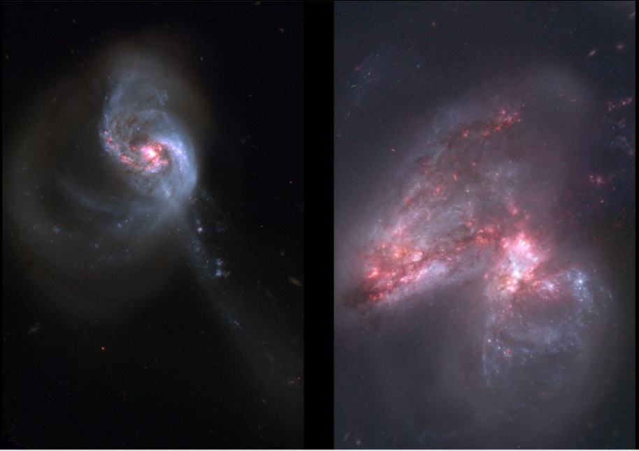 Image of NGC 1614 + NGC 3690
