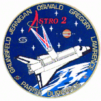 STS-67 Space Shuttle Mission Logo